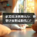 航司竞速携宠出行：宠物进客舱成新风口？(图1)