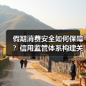 假期消费安全如何保障？信用监管体系构建关键点(图1)