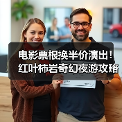 电影票根换半价演出！红叶柿岩奇幻夜游攻略(图1)