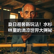 夏日避暑新玩法！水杉林里的清凉世界大揭秘(图2)