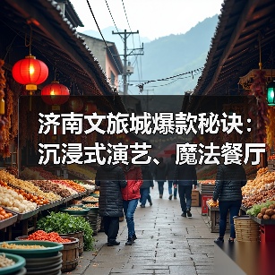 济南文旅城爆款秘诀：沉浸式演艺、魔法餐厅如何引爆流量？(图4)