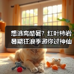 想逃离酷暑？红叶柿岩暑期狂浪季邀你过神仙日子(图4)