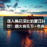 误入藕花深处的夏日狂欢！烟火音乐节+电音盛宴+非遗盛宴(图4)