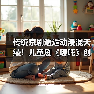 传统京剧邂逅动漫混天绫！儿童剧《哪吒》创新演绎神话新篇(图3)