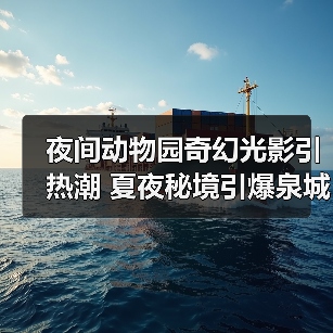 夜间动物园奇幻光影引热潮 夏夜秘境引爆泉城(图4)