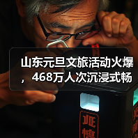 山东元旦文旅活动火爆，468万人次沉浸式畅游文化盛宴(图1)
