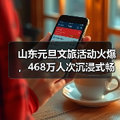 山东元旦文旅活动火爆，468万人次沉浸式畅游文化盛宴(图4)