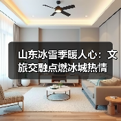 山东冰雪季暖人心：文旅交融点燃冰城热情(图4)