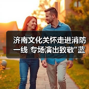 济南文化关怀走进消防一线 专场演出致敬蓝焰守护者(图3)