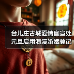 台儿庄古城爱情官宣处元旦启用浪漫婚姻登记仪式(图1) 台儿庄古城爱情官宣处元旦启用浪漫婚姻登记仪式(图1)