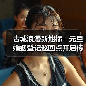 古城浪漫新地标！元旦婚姻登记巡回点开启传统仪式感(图3)