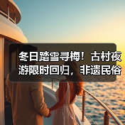 冬日踏雪寻梅！古村夜游限时回归，非遗民俗盛宴邀您共赴跨年之旅(图2)