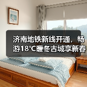 济南地铁新线开通，畅游18℃暖冬古城享新