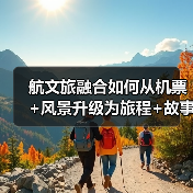 航文旅融合如何从机票+风景升级为旅程+故事?(图1) 航文旅融合如何从机票+风景升级为旅程+故事?(图1)