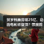 贺岁档票房破25亿，动画电影谁登顶？票房