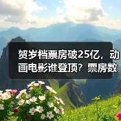贺岁档票房破25亿，动画电影谁登顶？票房数据揭秘(图3)