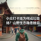 小众打卡地为何成垃圾场?山野生态隐患触目惊心(图4) 小众打卡地为何成垃圾场?山野生态隐患触目惊心(图4)