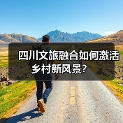 四川文旅融合如何激活乡村新风景?(图3) 四川文旅融合如何激活乡村新风景?(图3)