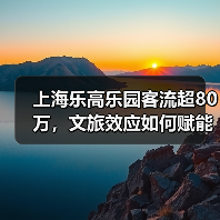 上海乐高乐园客流超80万，文旅效应如何赋能区域发展？(图3)