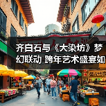 齐白石与《大染坊》梦幻联动 跨年艺术盛宴如何选？(图2)