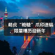 萌虎“糖糖”爪印送福，限量福历迎新年(图2)