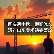 国庆遇中秋，假期怎么玩？山东美术馆完整攻略来了(图4)
