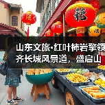 山东文旅·红叶柿岩擎领齐长城风景道,盛启山东旅游风景道“旅行+”驾享季(图4) 山东文旅·红叶柿岩擎领齐长城风景道,盛启山东旅游风景道“旅行+”驾享季(图4)