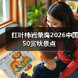 红叶柿岩荣膺2026中国50赏秋景点(图1)