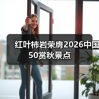 红叶柿岩荣膺2026中国50赏秋景点(图4)