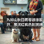 九如山秋日画卷徐徐展开,泉润红枫色彩斑斓(图4) 九如山秋日画卷徐徐展开,泉润红枫色彩斑斓(图4)