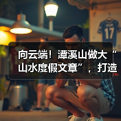 向云端！潭溪山做大“山水度假文章”，打造云端深度体验游(图1)
