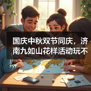 国庆中秋双节同庆，济南九如山花样活动玩不停(图1)