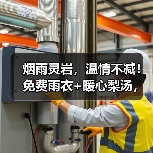 烟雨灵岩,温情不减!免费雨衣+暖心梨汤,双节演出全部照常!(图2) 烟雨灵岩,温情不减!免费雨衣+暖心梨汤,双节演出全部照常!(图2)