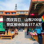 国庆首日,山东200家景区接待游客317.6万人次(图2) 国庆首日,山东200家景区接待游客317.6万人次(图2)