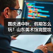 国庆遇中秋,假期怎么玩?山东美术馆完整攻略来了(图1) 国庆遇中秋,假期怎么玩?山东美术馆完整攻略来了(图1)
