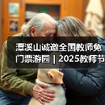 潭溪山诚邀全国教师免门票游园 | 2025教师节，徜徉山水，礼敬匠心(图1)