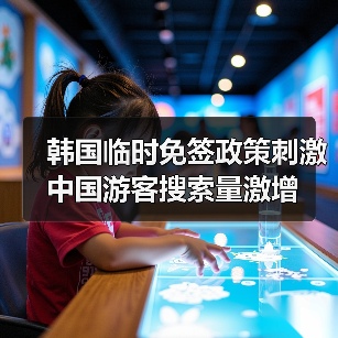 韩国临时免签政策刺激中国游客搜索量激增(图2) 韩国临时免签政策刺激中国游客搜索量激增(图2)