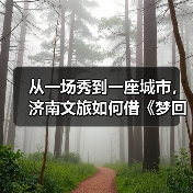 从一场秀到一座城市，济南文旅如何借《梦回西楼》引爆文化+旅游？(图3)