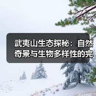 武夷山生态探秘:自然奇景与生物多样性的完美交融(图1) 武夷山生态探秘:自然奇景与生物多样性的完美交融(图1)