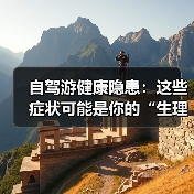 自驾游健康隐患：这些症状可能是你的“生理杀手(图3)