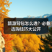 旅游背包怎么选？必备选购技巧大公开(图3)