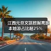 江西元旦文旅数据亮眼 本地游占比超25%(图3) 江西元旦文旅数据亮眼 本地游占比超25%(图3)