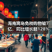 海南离岛免税购物破7亿，同比增长超128%(图4)