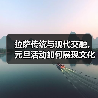 拉萨传统与现代交融，元旦活动如何展现文化魅力？(图1)