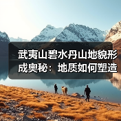 武夷山碧水丹山地貌形成奥秘:地质如何塑造奇峰异境?(图3) 武夷山碧水丹山地貌形成奥秘:地质如何塑造奇峰异境?(图3)