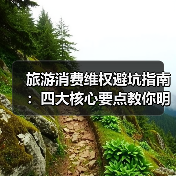 旅游消费维权避坑指南:四大核心要点教你明明白白消费(图4) 旅游消费维权避坑指南:四大核心要点教你明明白白消费(图4)