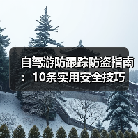 自驾游防跟踪防盗指南：10条实用安全技巧(图3)