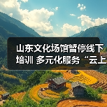 山东文化场馆暂停线下培训 多元化服务“云上开花”(图1) 山东文化场馆暂停线下培训 多元化服务“云上开花”(图1)