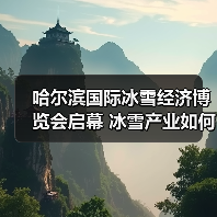 哈尔滨国际冰雪经济博览会启幕 冰雪产业如何激活金山银山？(图1)