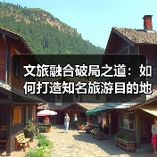 文旅融合破局之道：如何打造知名旅游目的地？(图2)